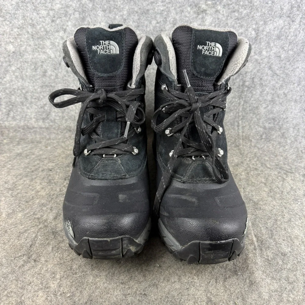 The North Face Chilkat II Mens Black Waterproof Insulated Winter Boots AWMC 10